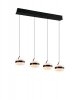 Lampa wisząca LED okrągła wielopunktowa designerska nowoczesna ściemnialna dekoracyjna DIOS 331410432 Trio